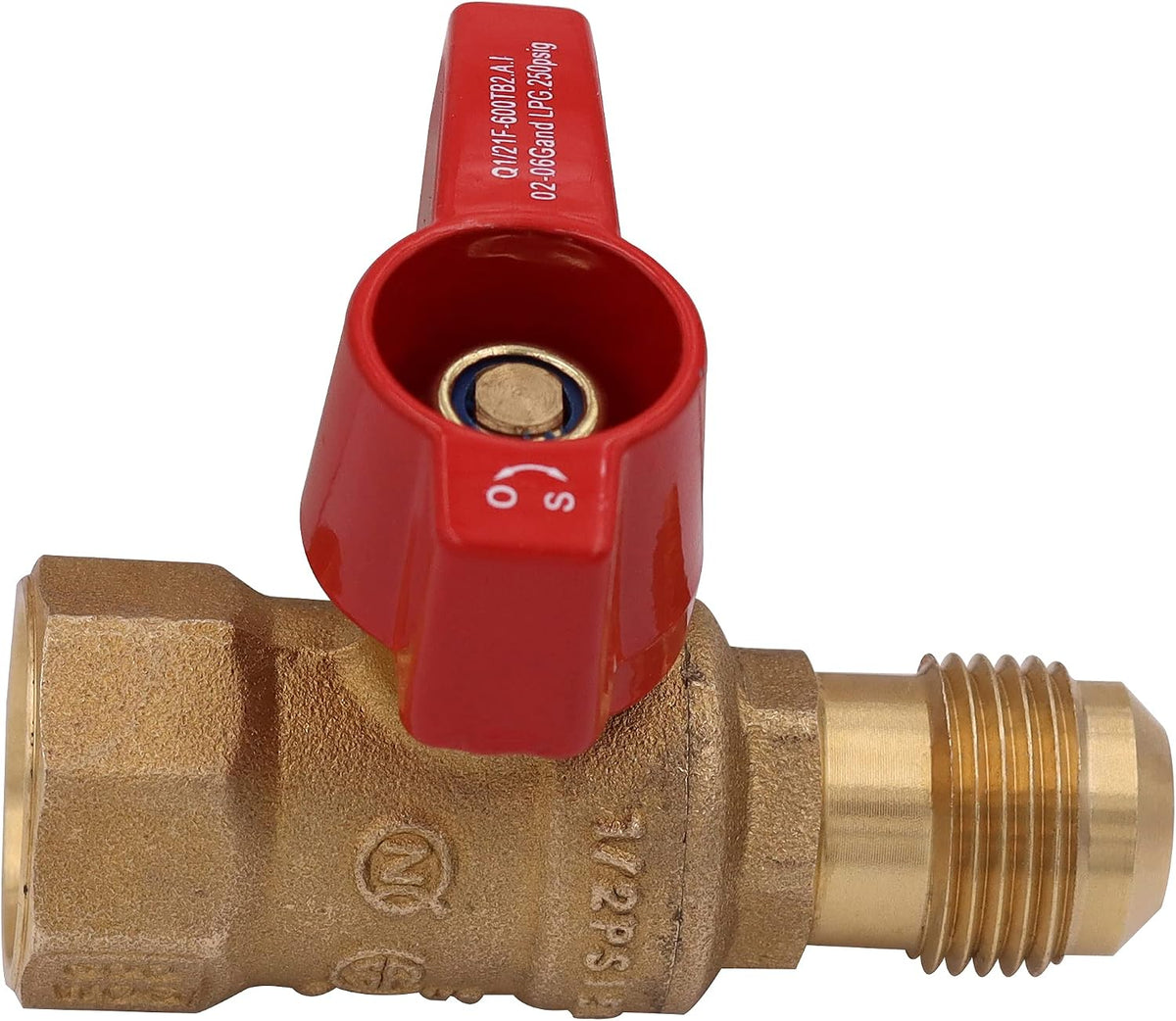 One Stop Gas Appliance Hook Up Kit - 1/2" Brass Gas Ball Valve and 22" Stainless Steel Flexible Gas Connector with Fittings for Garage Heaters, Gas Stoves, Wall Mounted Heaters, Gas Fireplace