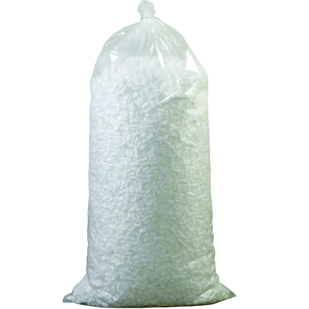 P7NUTS Loose Fill Packing Peanuts, 7 Cubic Feet, White