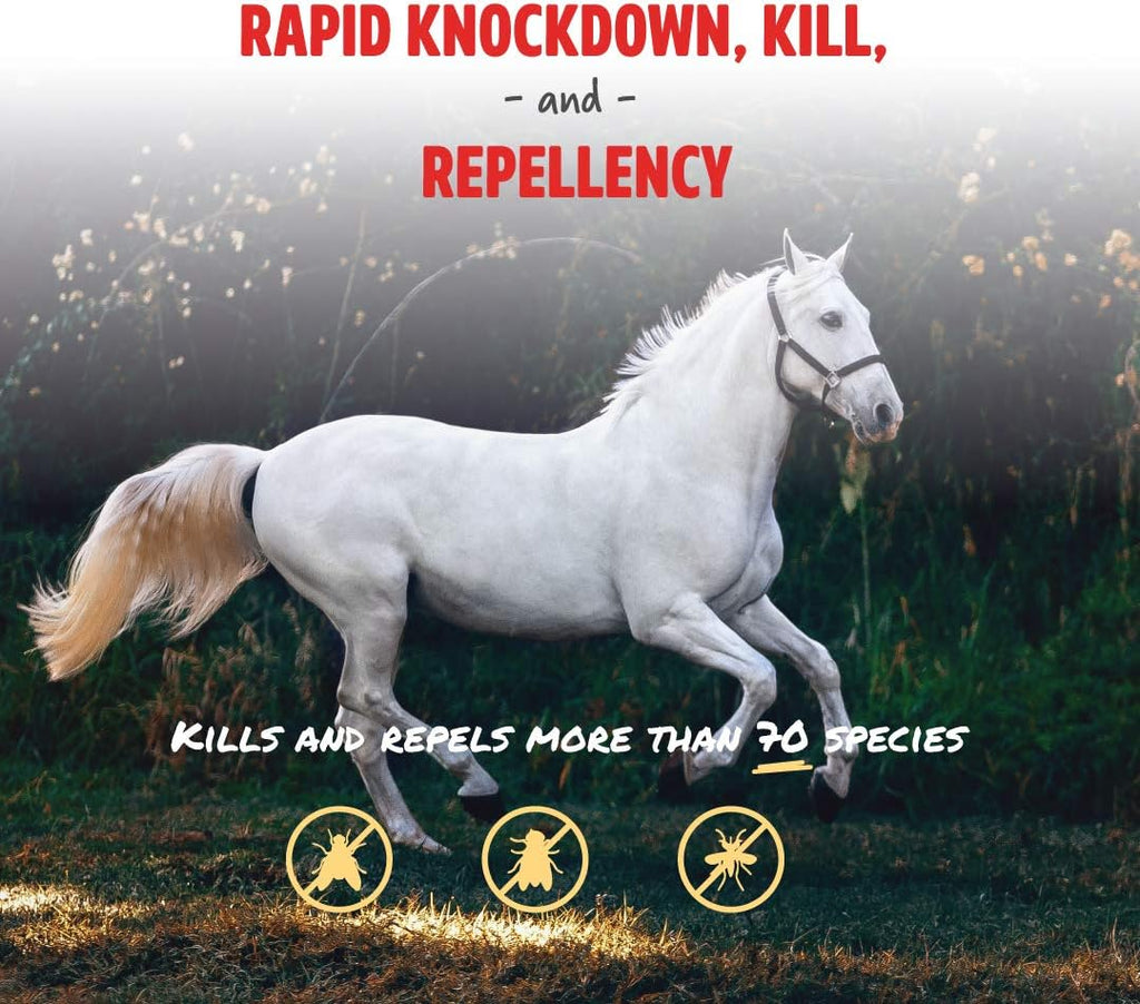 Pro-Force Horse Fly Spray, Ready-to-Use Formula, 32 oz