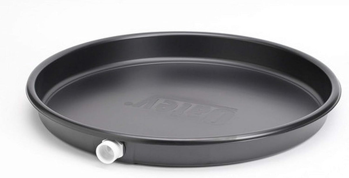 34060 Hot Water Heater Pan, Bulk 18-Inch, Black
