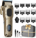 Hair Clippers for Men Professional, Cordless & Corded Barber Clipper | Clippers for Hair Cutting with Package Case