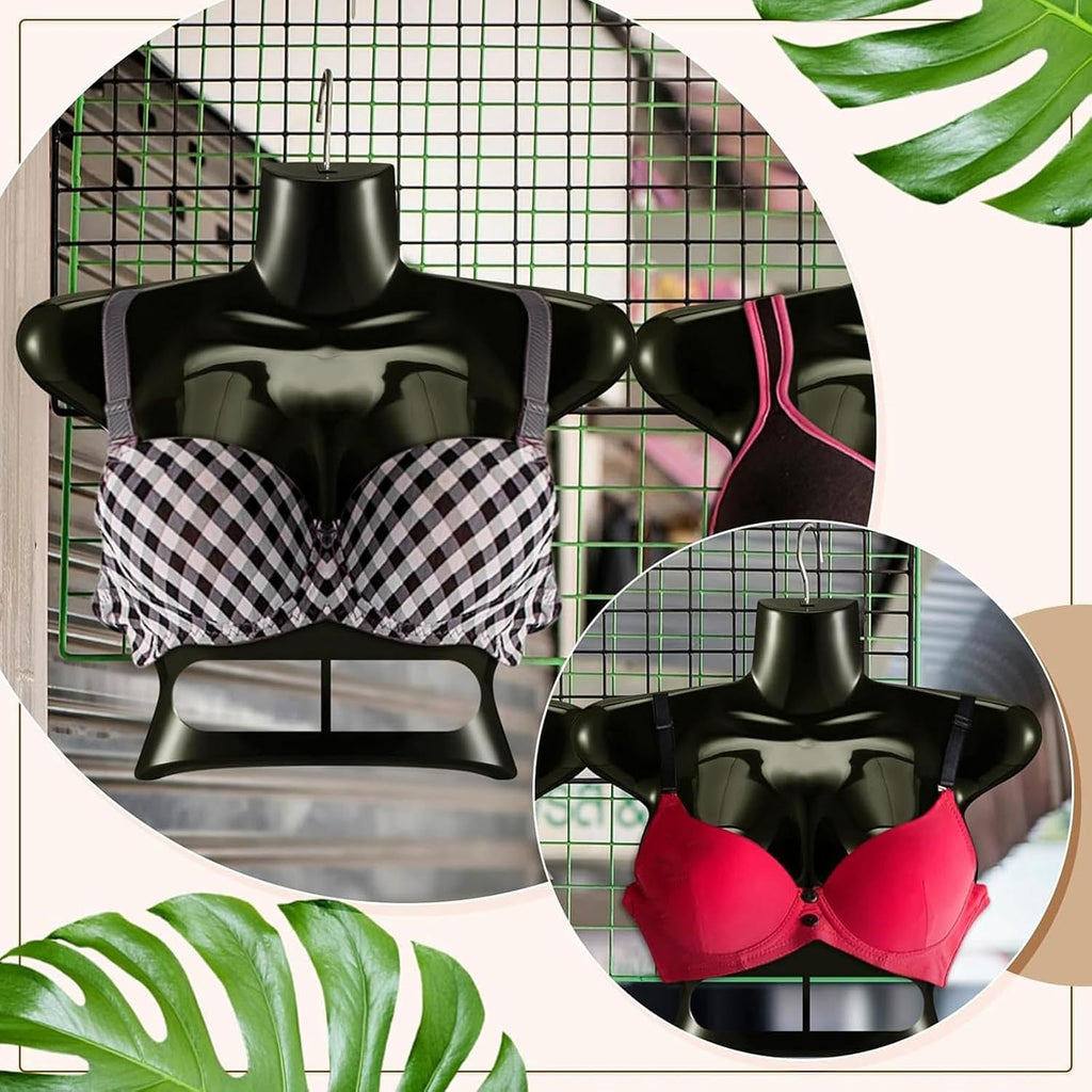 Torso Hanging Mannequin Female Mannequin Hanger Half Body Display Clothing Display Rack Dress Form for Centerpieces