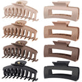Hair Clips for Women 4.3 Inch Large Hair Claw Clips for Women Thin Thick Curly Hair, Big Matte Banana Clips,Strong