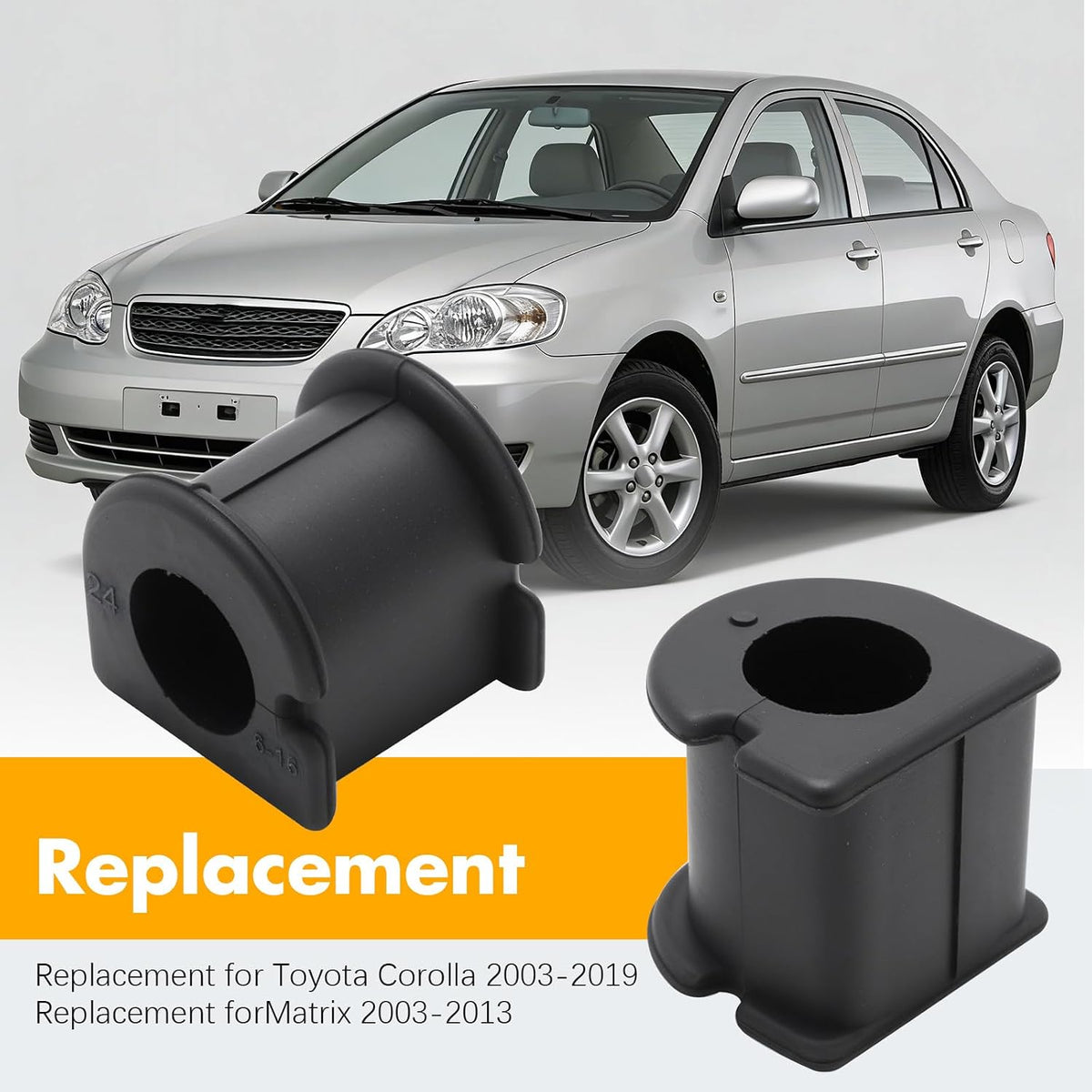 SYOWADA 48815-12360 Stabilizer Bar Bushing Compatible with Toyota Corolla