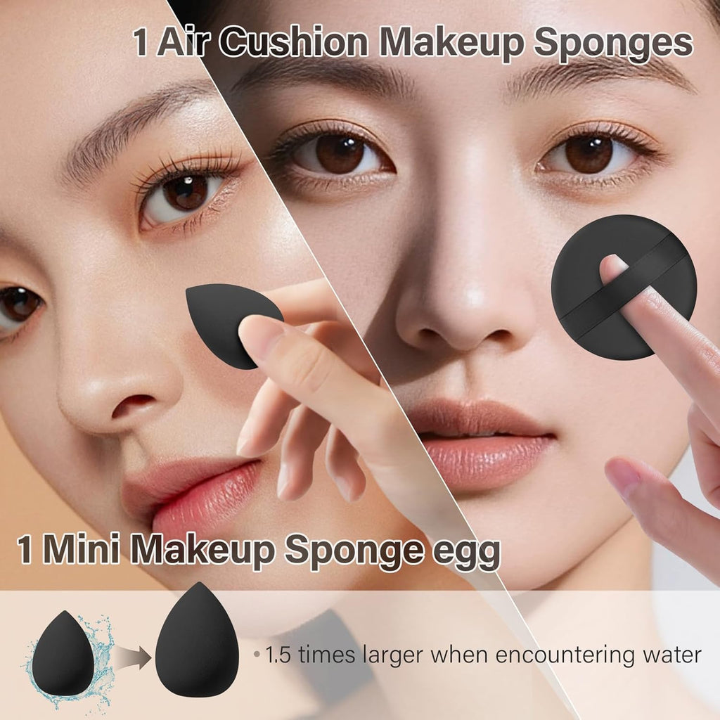 Makeup Brushes Set, Mlemle Professional 25 Pcs Makeup Kit, Include Powder Foundation Concealers Blush Eye shadows 21