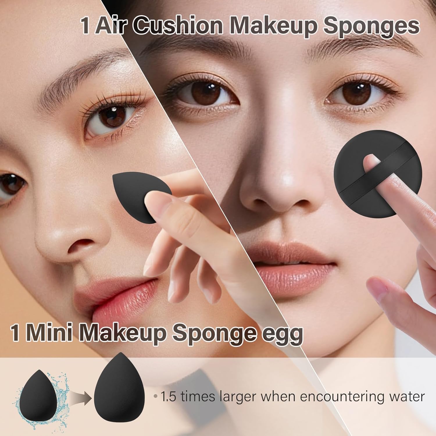 Makeup Brushes Set, Mlemle Professional 25 Pcs Makeup Kit, Include Powder Foundation Concealers Blush Eye shadows 21
