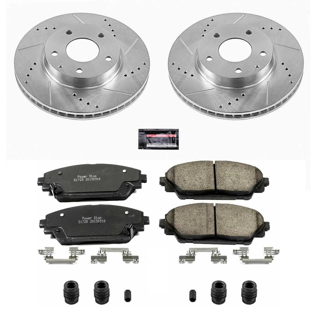 PowerStop Z23 Performance Brake Pad & Rotor Kit Front K6974