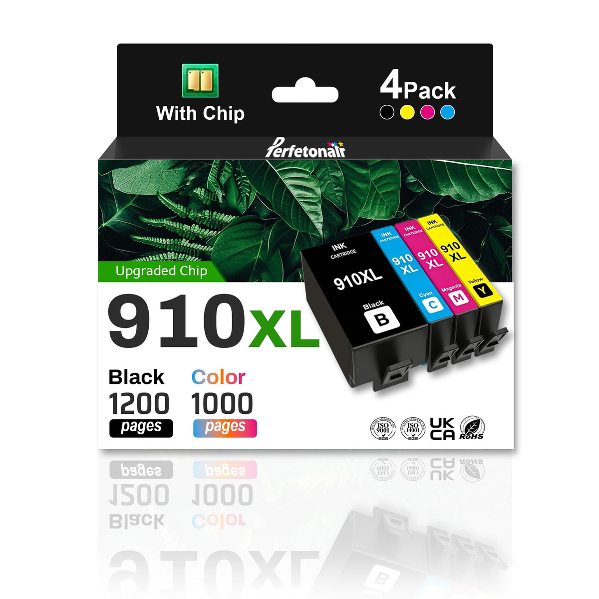 910XL Ink Cartridges Replacement for HP 910 910XLInk Cartridges