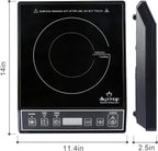1800W Portable Induction Cooktop Countertop Burner, Black 9100MC