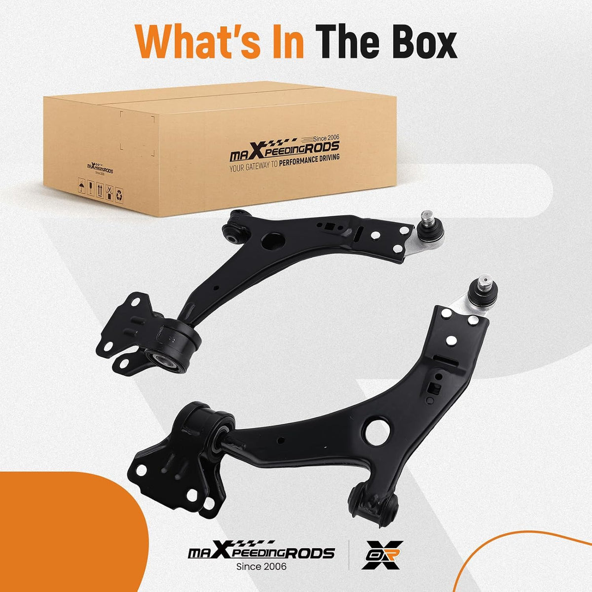 maXpeedingrods 2PC Front Lower Control Arms for Ford Escape 2013-2018