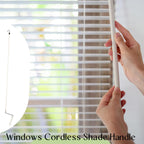1 Pack Skylight Opener Pole Universal Shade Crank Wand, Beige