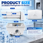 241860810 Refrigerator Ice Container Assembly Replacement Bin