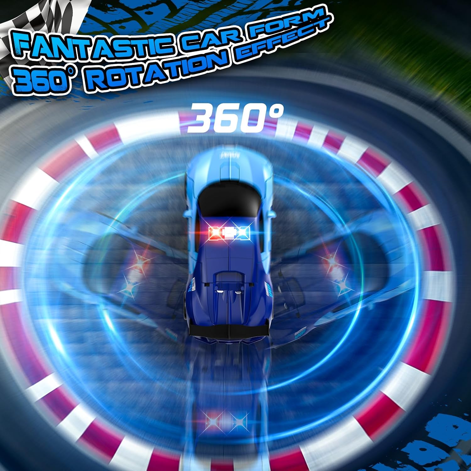 Remote Control Car, One-Click Becoming Robot Transforming Toys Car for Boys, Smooth Deformation, Demo Mode, 360°