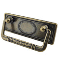 4 Pack 2 1/2" Antique Bronze Bail Drawer Pull Hanging Pulls Drop Swing Handles Cabinet Knob Hardware 64 mm 2.5Inches