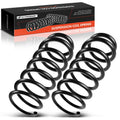A-Premium Rear Suspension Coil Spring Set Compatible with BMW