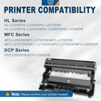 DR630 Compatible Drum Unit(Not Toner)Replacement for Brother DR-630,2 Pack