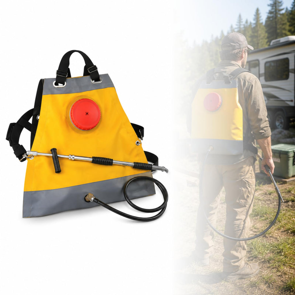 MESINURS Collapsible Backpack Firefighting Pump 20L, 3.7 lbs
