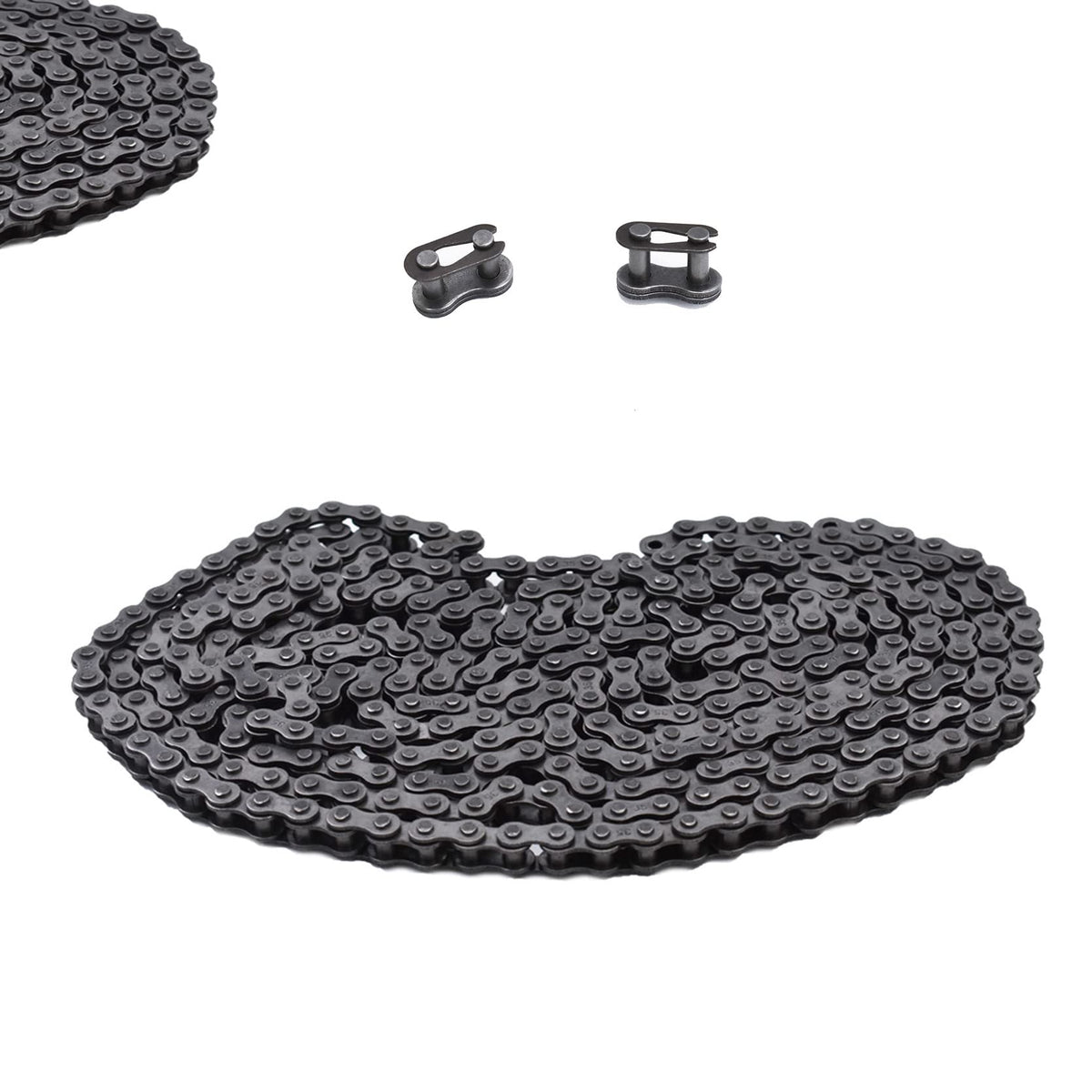 TINVHY 35 Roller Chain 10 Feet with 2 Connecting Links