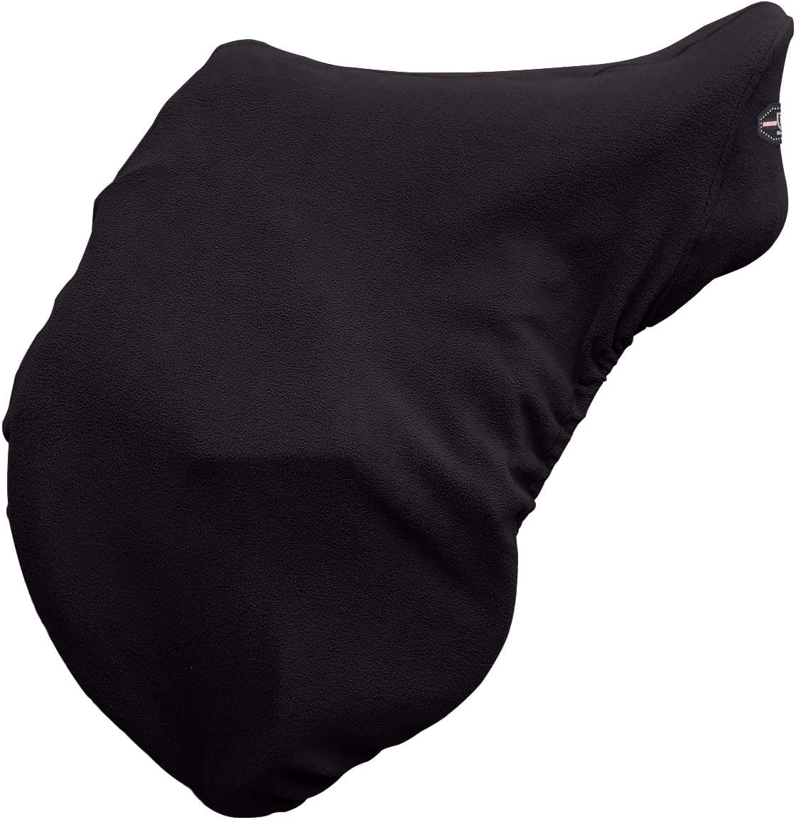 Fleece Horse Saddle Cover for Drassage Horse Saddle-Black