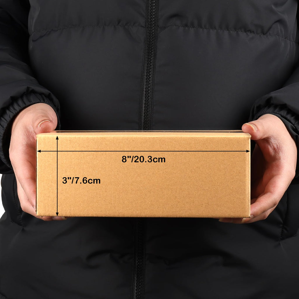 8x6x3 inches Shipping Boxes Small Cardboard Boxes for Packing, Moving, Mailing, 40 Pack