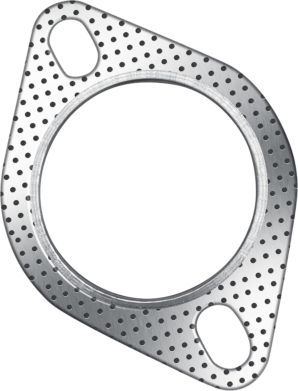 Strongthium 2PCS 2.5“ Exhaust Gasket 2 Bolt