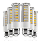6-Pack 20W LED Corn Light Bulb - 150W Equivalent,3000LM,E26/E27 Base 5000K