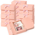 15 Pack 10.6" x 7.8" x 3.1" Pink Gift Boxes with Lids