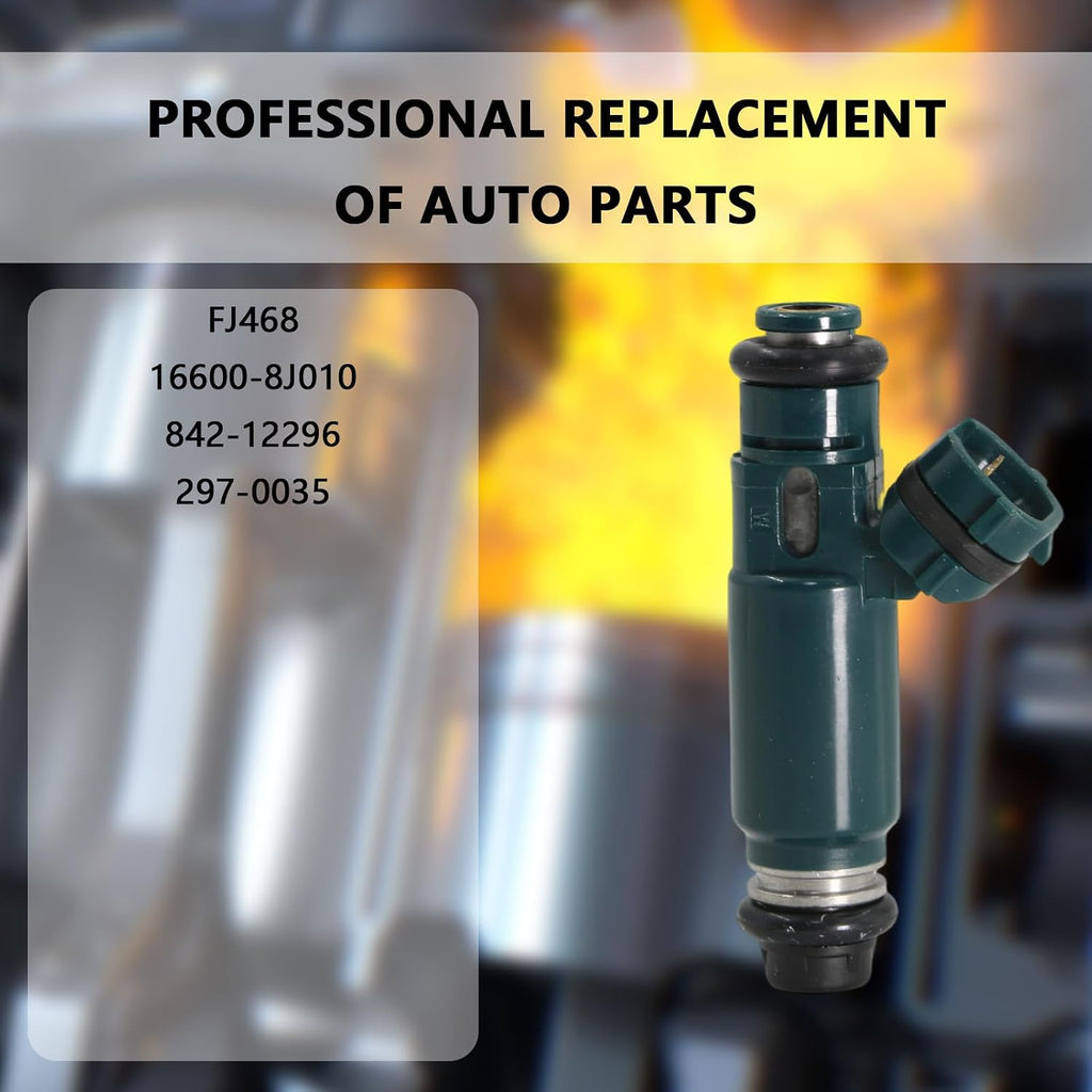 FJ468 Fuel Injector 1PC Compatible with Nissan Altima Sentra 2.5L