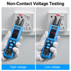 TEMIRUP Digital Clamp Meter Multimeter with U-Shaped Jaw, AC/DC Amp Meter