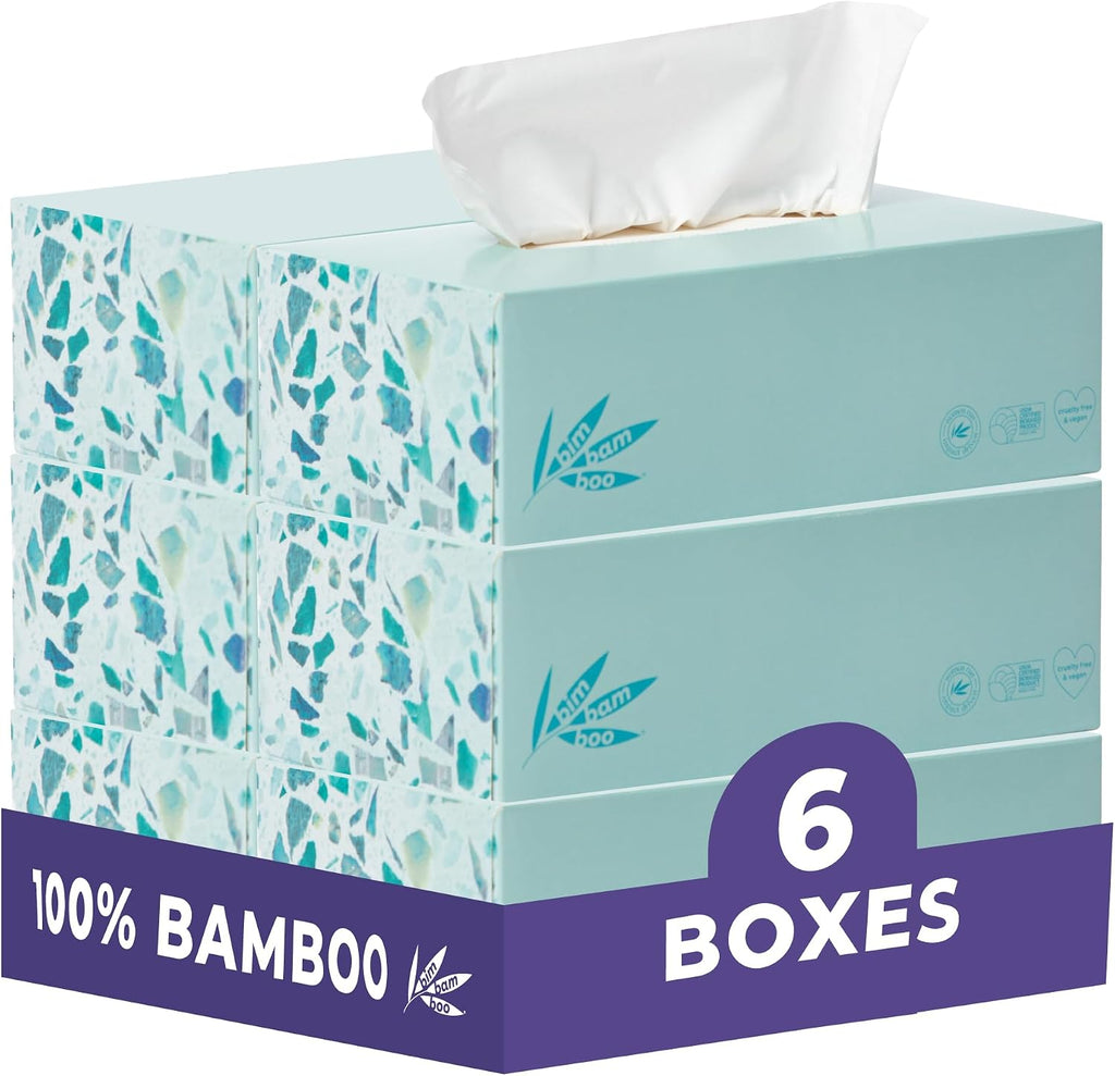 3-Ply 115 Sheet/Package Facial Tissue 6 Pack