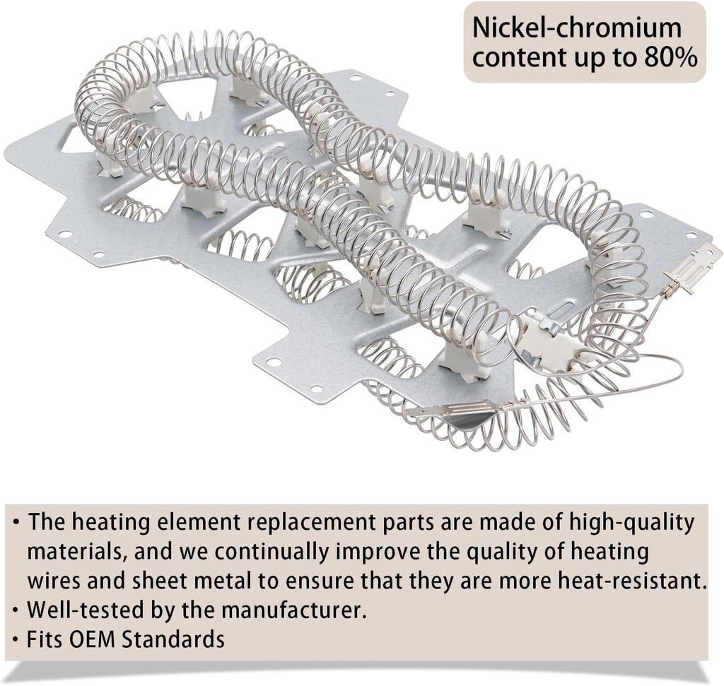 DV422EWHDWR/AA DV42H5200EF/A3 Dryer Heating Element Kit for Samsung