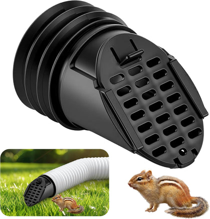 Rain Gutter Downspout Extension Hose Guard, Drain Downspout Extender Outlet Filter and Leaf Guard, for Standard 4''