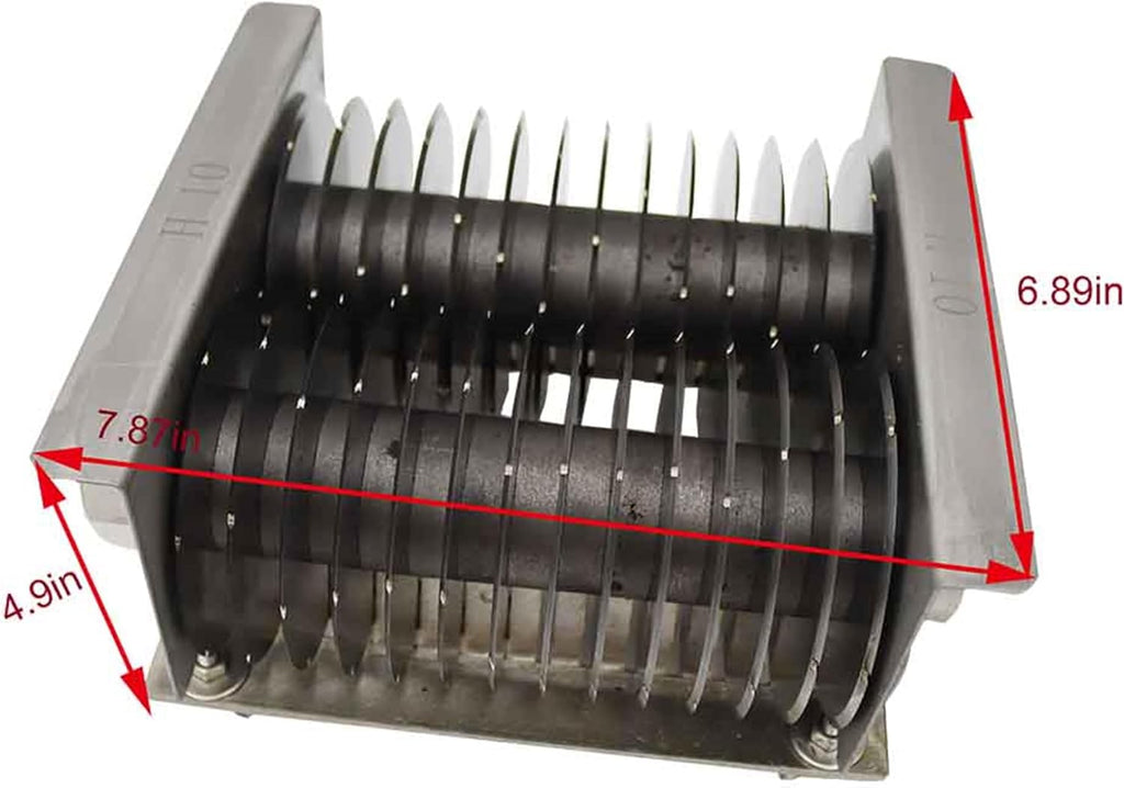 0.39inches/10mm Blade for Electric Food Slicer, Stainless Steel Blade for 110V Commercial Slicer, Adjustable