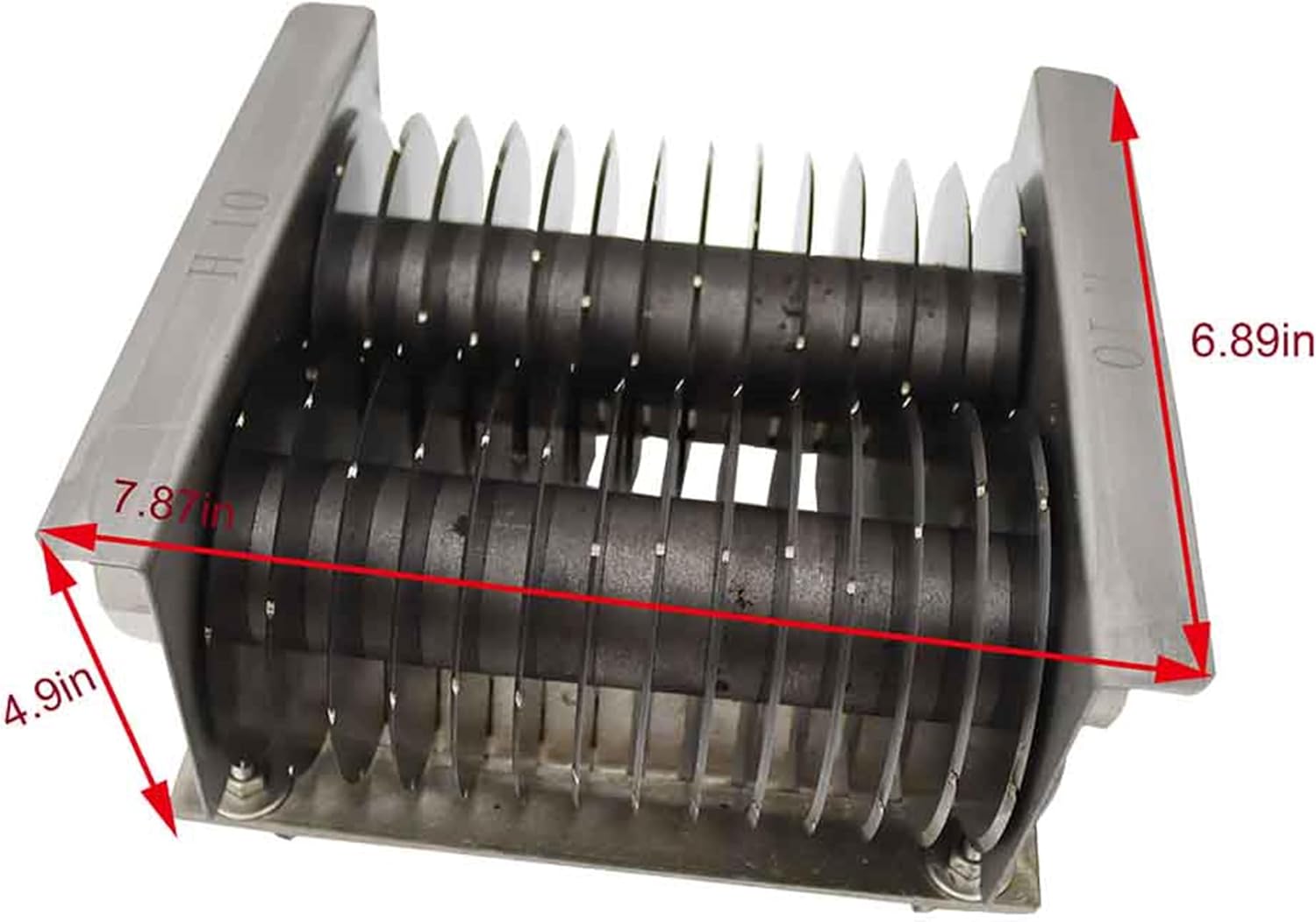 0.39inches/10mm Blade for Electric Food Slicer, Stainless Steel Blade for 110V Commercial Slicer, Adjustable