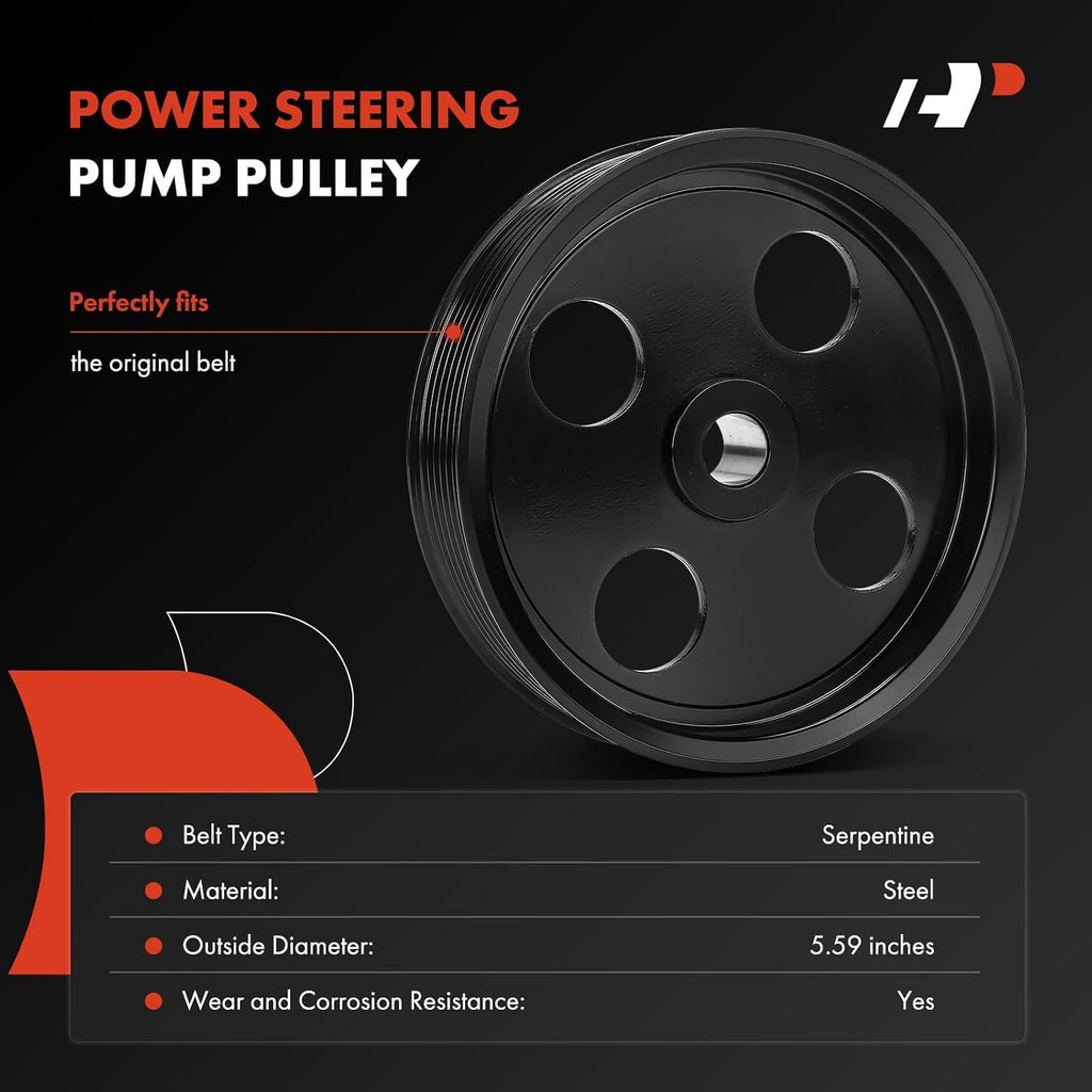 A-Premium Power Steering Pump Pulley