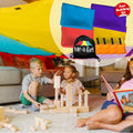Tote a Fort Original XL Blanket Fort Building Kit - Portable Playhouse Play Tent Fort - Indoor & Outdoor Toy Set for