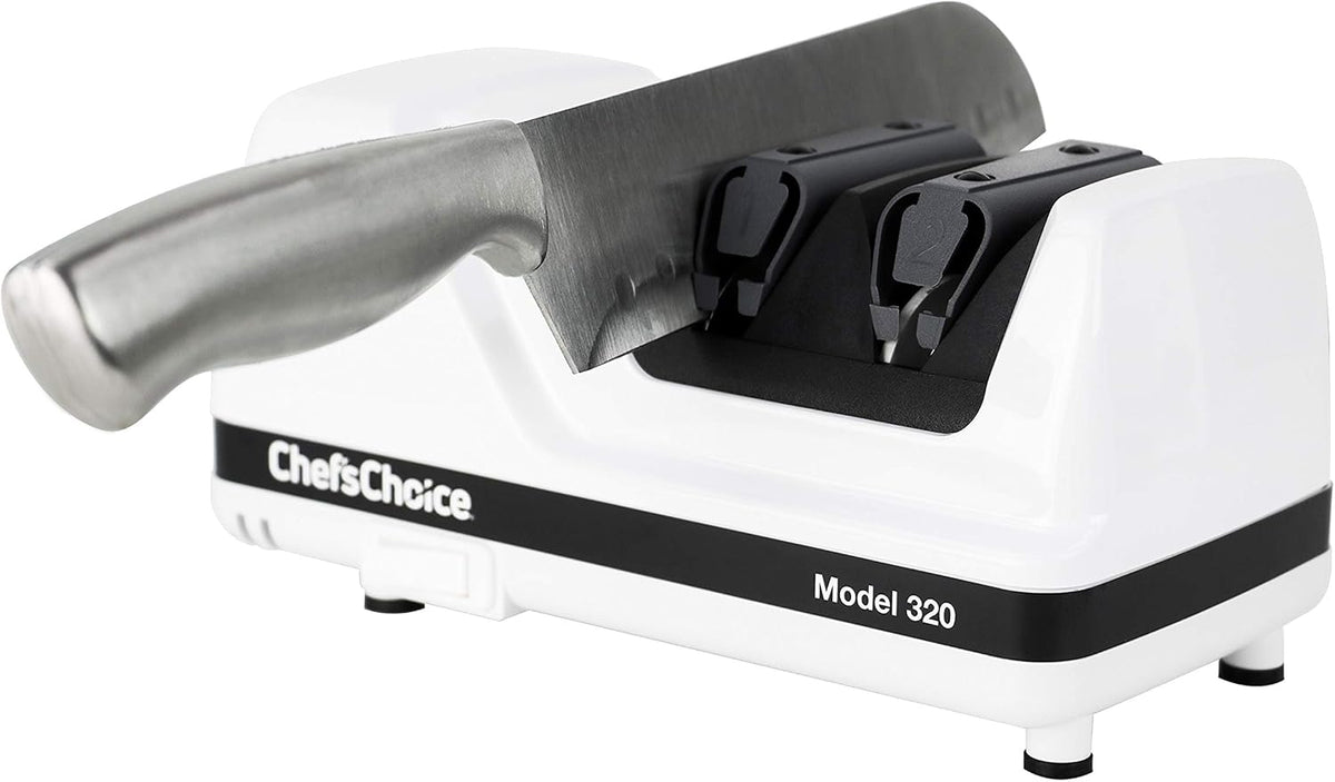 Chef'sChoice Professional Electric Knife Sharpeners FlexHone/Strop With 100-Percent Diamond Abrasives And Precision