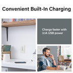 Legrand 15 Amp TR Spec Grade Outlet USB Type A/C White 1 Pack