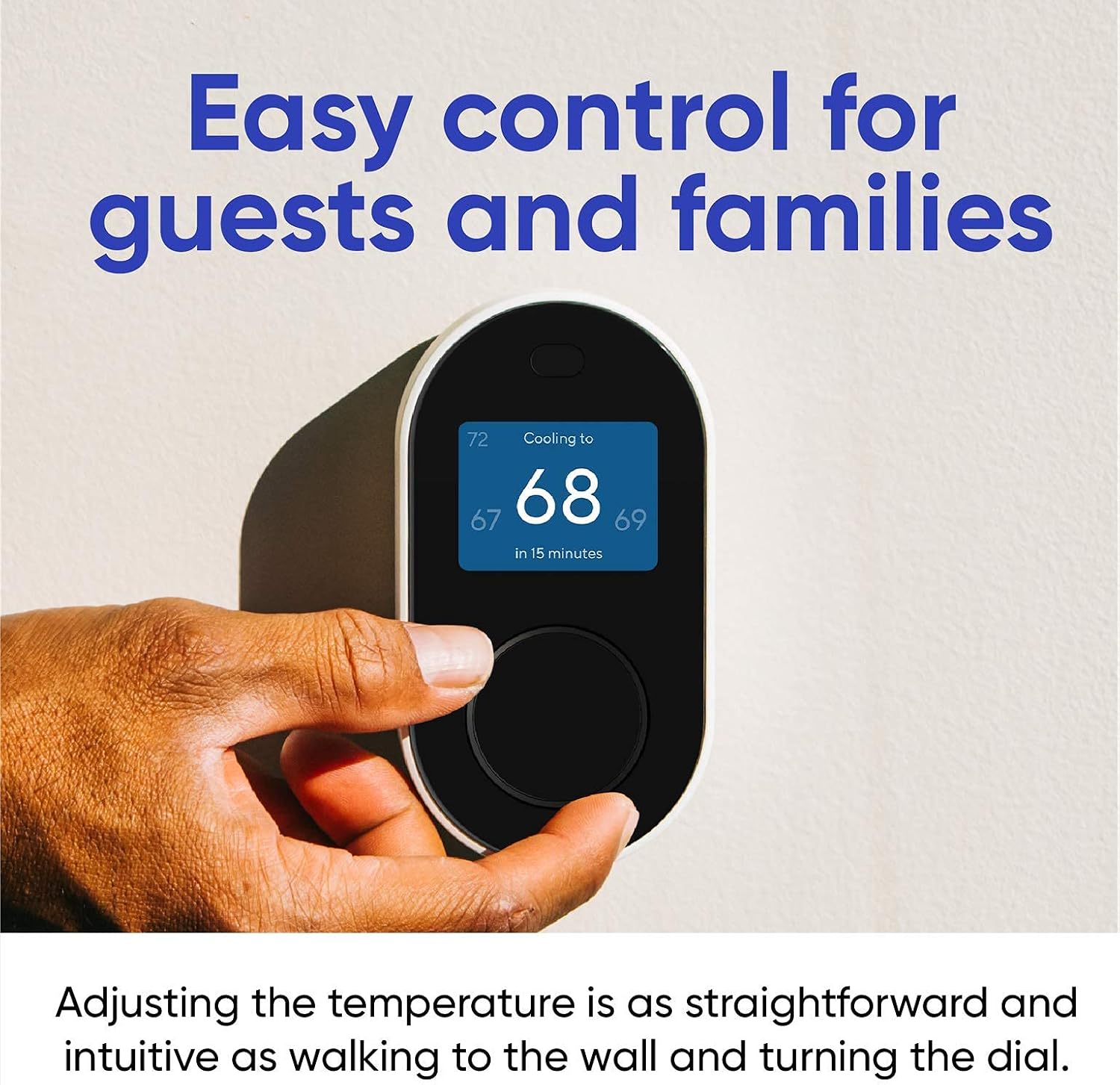 Smart WiFi Thermostat for Home with App Control Compatible with Alexa and Google Assistant, Only Designed for 2.4