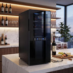 12 Bottle Dual Zone Thermoelectric Wine Cooler