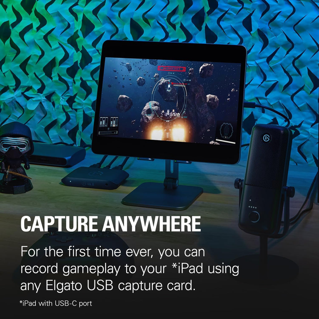4K X Capture Card, HDMI 2.1, 4K144 Ultra-Low Latency | VRR passthrough, HDR10, Up to 1080p240 capture, USB 3.2 Gen 2