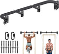32"/36" Wall Mount Pull Up Bar Joist Mount Chin Up Bar for Doorway | Heavy Duty Steel Construction Support 450 lb