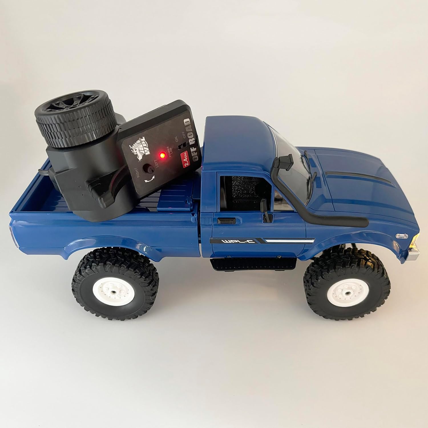 RC Crawler WPL C24 RC Rock Crawler RC Truck 4x4 Off Road RTR | 1/16 Scale Remote Control Truck All Terrain 2.4 GHz