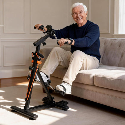 Arm and Leg Exercise Pedal Machine for Seniors, Seated Rehabilitation Bike for Physical Therapy, Elderly Stroke