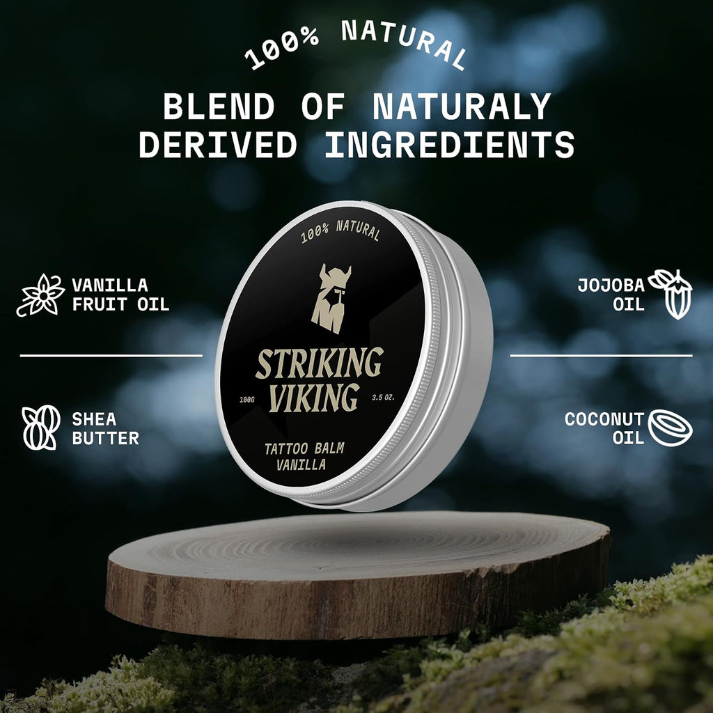 Tattoo Aftercare Balm - 3.5 Oz, Vanilla