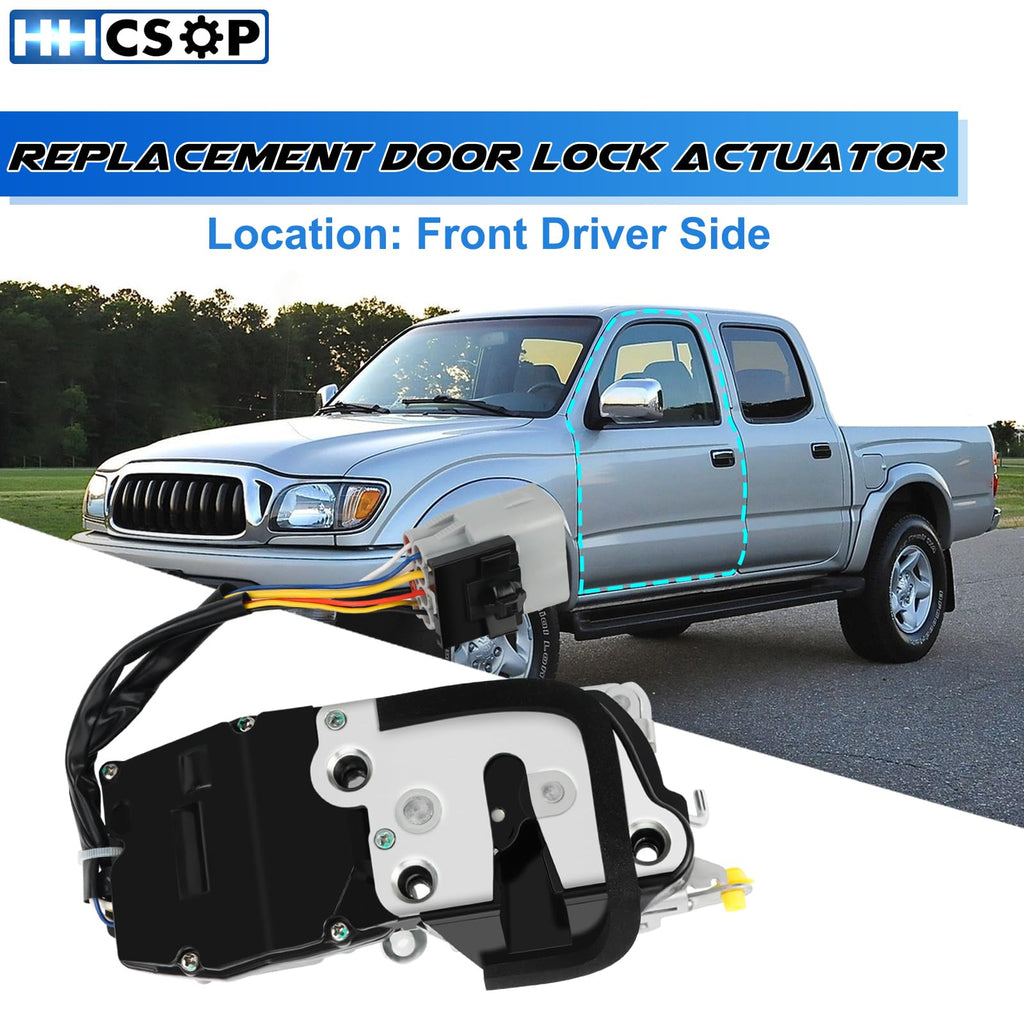 Front Left Driver Side Door Lock Actuator for Toyota Tacoma 1998-2004
