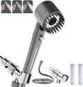 Shower Head with Handheld, Shower Heads High Pressure, High Flow Even with Low Water Pressure-Hand Held Showerhead