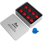 Gravity KT Arcade buttons Mechanical 30mm Snap-in Mechanical Pushbutton (Boxed (Clear Red 30mm)