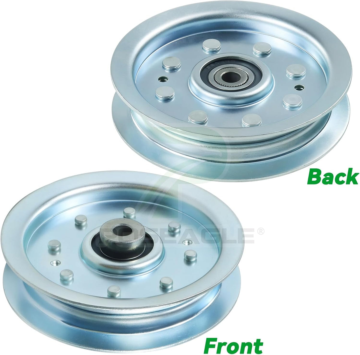 2 Pack 756-04129b Idler Pulley 4.25 for Cub Cadet 50" RZT50 Decks