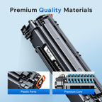 83A Toner Cartridge Black Replacement for HP 83A CF283A 2-Black